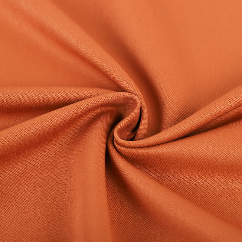 FX54434 Pehmeä käsin tunne T/R Polyester Rayon Spandex Twill Kangas housujen mekot Blezers jne
